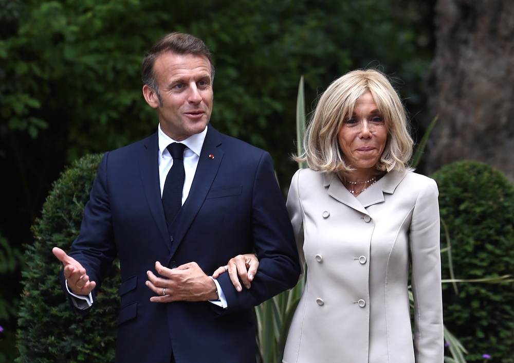 Emmanuel Brigitte Macron